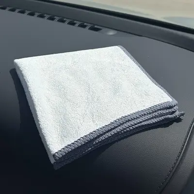 Mikrofaser-Handtuch 30x30 cm, verdickt, saugfähig, weiß