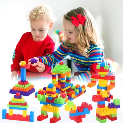 Large Building Blocks for Kindergarten Multifunctional Educational Toy - 4