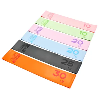 AOLIKES Yoga Latex Widerstandsband - Trainingband für Po und Beine - Fitness Shaping Beintraining Kernkrafttraining