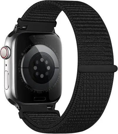 Нейлоновый ремешок-петля для Apple s11, Apple iWatch 45 6 7 8 9 10 Ultra 2 Липучка Ремешок для часов Спортивный - 7