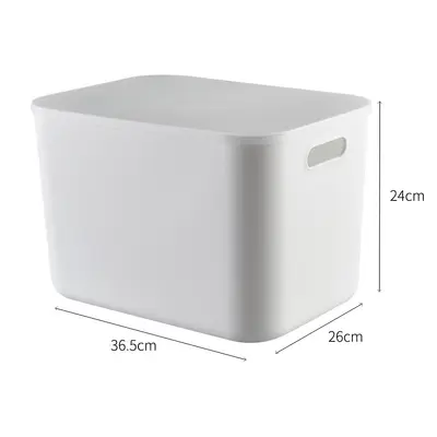 Desktop-Aufbewahrungsbox, Badezimmer-Küchen-Aufbewahrungskorb, Kunststoff-Snack- und Aufbewahrungsbox für verschiedene Gegenstände, Internet-berühmte Kosmetik-Aufbewahrungsbox - 8
