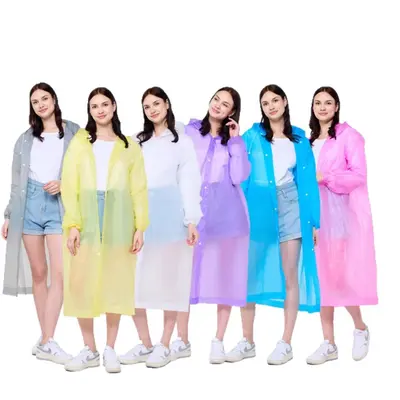 Disposable raincoat, full-body protection, thick long-style, unisex