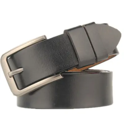 Men's genuine leather extended large size belt pure cowhide export model, specializing in the production of extended men's genuine leather belts - 6