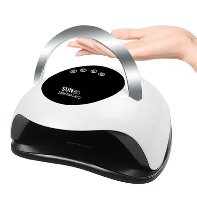 120W UV nail curing lamp model BQ5T with LED light therapy - 6