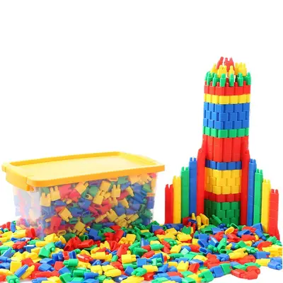 Rocket-Shaped Small Building Blocks, Children's Educational Toy - 6