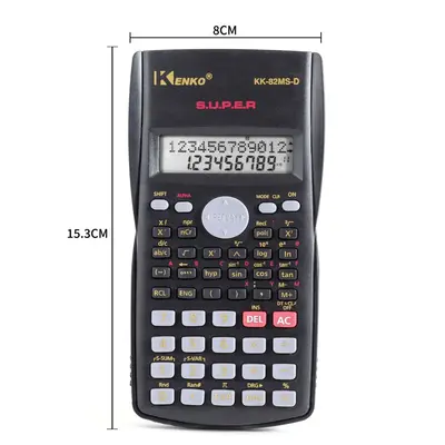 Student Scientific Calculator, Exam-Approved Multifunction Electronic Function Calculator - 8