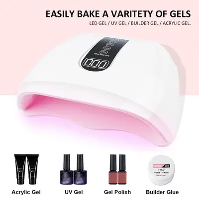 M8 Nail UV Lamp with Red Light - 4