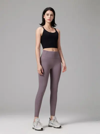 Yoga pantolonu, yüksek bel, kalça kaldırma, şekillendirme