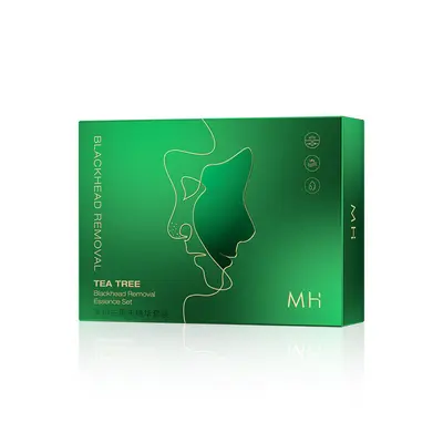 Tea Tree Blackhead Removal Kit with Pore Nose Strips - 5