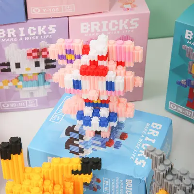 Micro Particle Building Blocks, LEGO Compatible, Educational for Children - 5