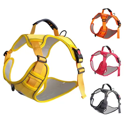 Adjustable Dog Harness with Retractable Leash for Pets
