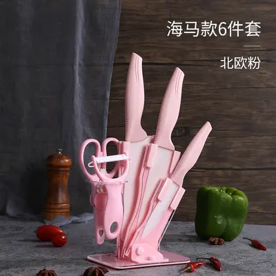 Keramik-Geschenkmesserset, 5-teilig, für die Küche - 12