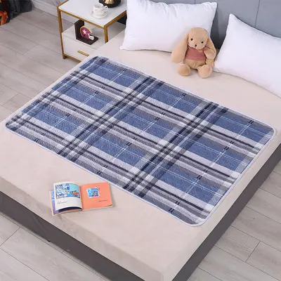 Large Washable Waterproof Bed Protection Pad for Elderly - 9