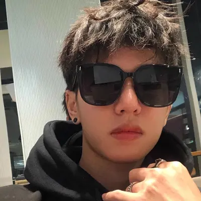 Unisex Square Frame Sunglasses 2026 Model, Korean Style - 4