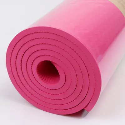 Çevre dostu TPE yoga matı, 8 mm kalınlık