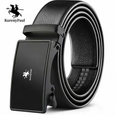 【Großhandel】Paolo Original Ledergürtel für Herren mit Premium-Automatikschnalle Business Casual Gürtel hochwertiger Hosengürtel