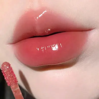 HERORANGE氤氲冰夜镜面唇釉 水光滋润嘟嘟唇显色不易沾杯显嫩唇彩 - 8