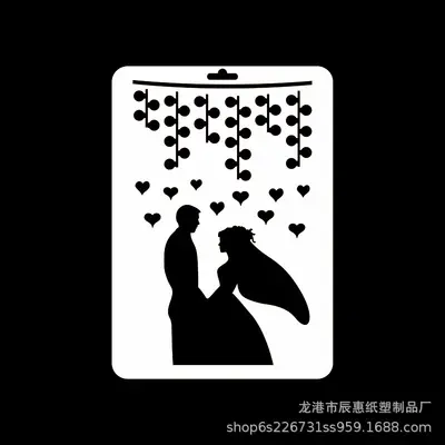 Пластиковый трафарет с полым рисунком из серии Chenhui Paper Plastic Character для детей и студентов, инновационный трафарет для граффити, рисования из ПЭТ