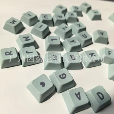 来图客制五面热升华加厚PBT键帽机械键盘解压按键玩具钥匙扣挂件 - 7