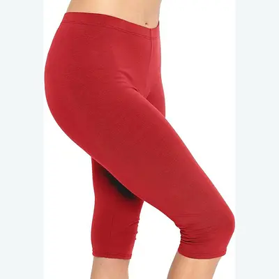 Damen Caprihose, knielang, Stretch-Yoga, Po-Lifting - 9