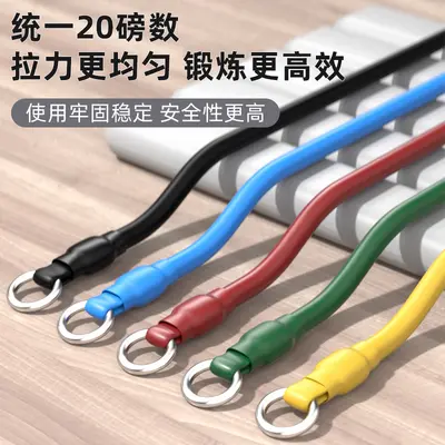 Multifunctional Black Resistance Band for Men, Door-Mounted, Home Fitness - 4
