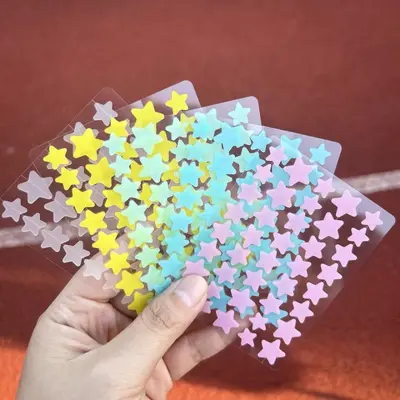 Cross-border Hydrocolloid Acne Patch Cartoon Star Acne Patches Concealing Pus-Absorbing Acne Patch Blackhead Removal Patch Manufacturer Wholesale