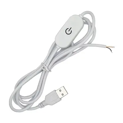 led灯带5v usb线材501开关按钮线 单色控制器 双色温4键双色灯带 - 11