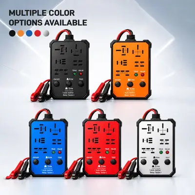 Car Relay Tester, 4-Pin and 5-Pin Relay Analyzer, 12V - 1
