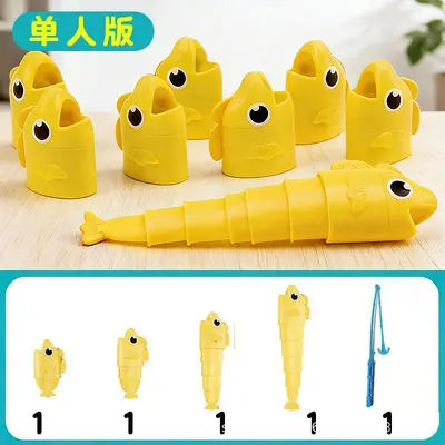 Telescopic Desktop Fishing Game, Educational Children's Board Game - 9