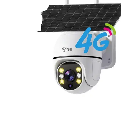 Solar-Powered 4G Outdoor Camera, Ultra HD, Remote Access