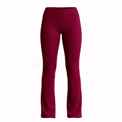 Seamless Micro Flare Yoga Pants, Mid-Waist, Full Matte Finish - 5