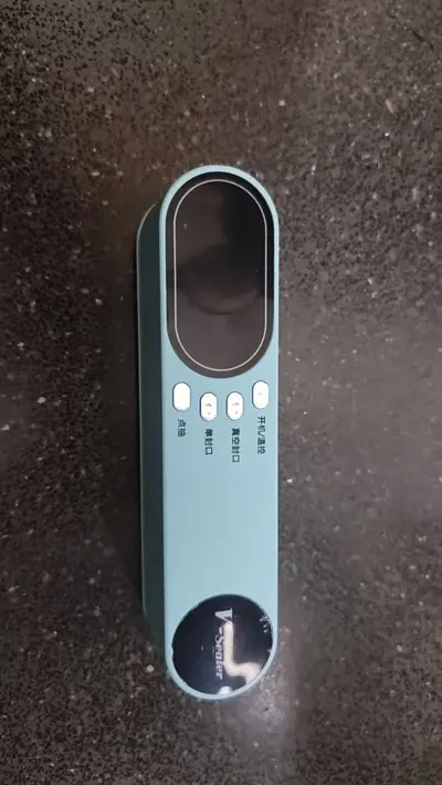 Fully Automatic Mini Rechargeable Vacuum Sealer with Digital Display Household Food Packaging Machine Dry and Wet Use Fresh-keeping Seal - 9