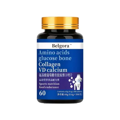 Glukozamin ve Kolajen Kalsiyum Tablet, D Vitamini, 100 Tablet - 6