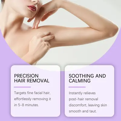 Gentle Hair Removal Set for Smooth, Silky Skin