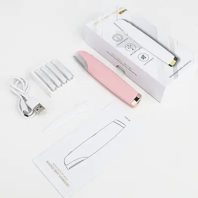 Women's Electric Epilator, Multifunctional Facial and Eyebrow Trimmer