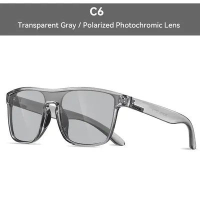 KDEAM große Sonnenbrille neu polarisiert einteilig Sportsonnenbrille winddicht Sonnenbrille Metallscharnier KD528-PLUS - 10
