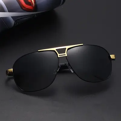 New men's polarized sunglasses day and night color-changing sunglasses driving sun glasses wholesale factory