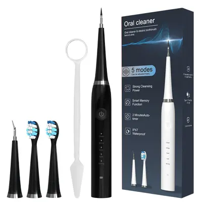 Ultraschall-Zahnreiniger, 2-in-1, elektrische Bürstenfunktion - 11
