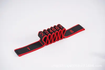 Digital Yoga Resistance Band for Glute and Leg Training - 6