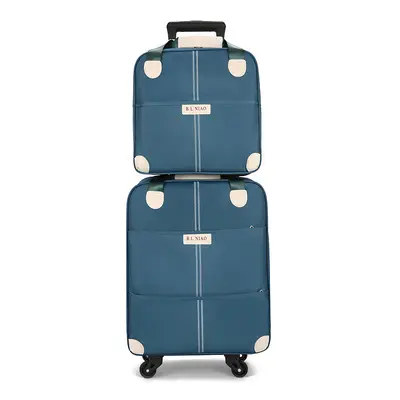 Leichte Trolley-Reisetasche mit Universalrollen, Bordgepäck - 8