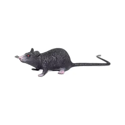 22 cm fare kedi oyuncağı, komik şaka oyuncağı, kediler ve evcil hayvanlar için - 6