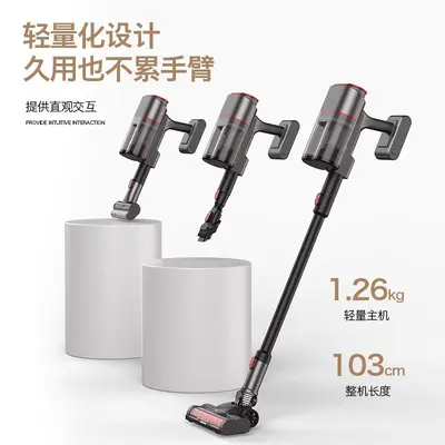 Cordless Handheld Vacuum Cleaner for Home and Car, Pet Hair, High Suction