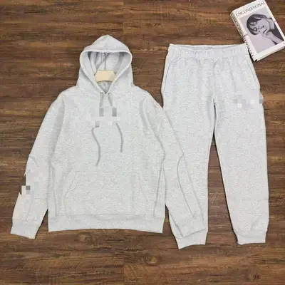 Herren-Kapuzenpulli und Jogger-Set mit reflektierendem Design - 7