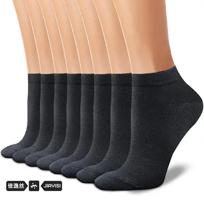 Men's Thin Antibacterial Deodorant Ankle Socks - 2