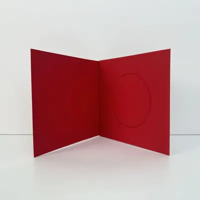 Folding Wrap-Around Small Sample Paper Box with Inner Hollow Cutout - 9