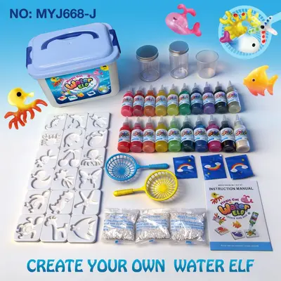 Su Perisi El Yapımı DIY Malzeme Seti, Çocuklar İçin Eğitici Oyuncak - 12