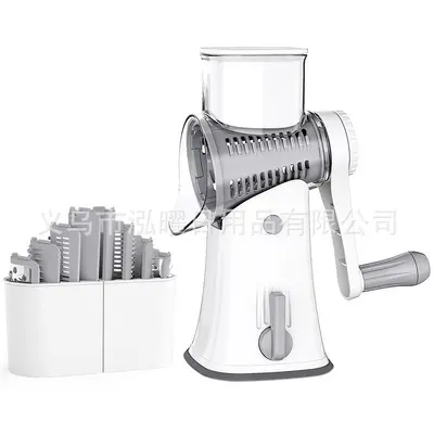 Hand-crank vegetable chopper, potato and cucumber grater - 2