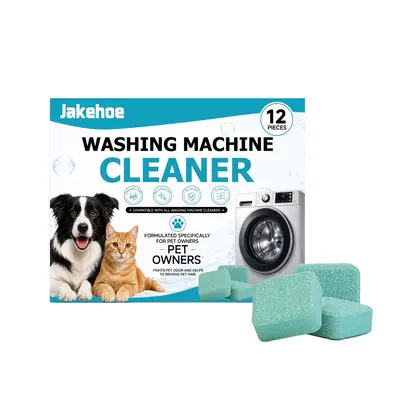 JAKEHOE Washing Machine Cleaning Tablets for Daily Use