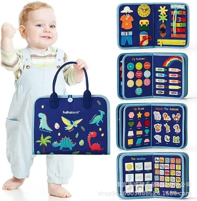 Felt Activity Board, Dress-Up Board and Educational Toy for Children - 8