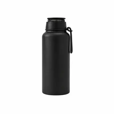 Edelstahl-Thermosflasche mit magnetischem Strohhalmbecher - 3